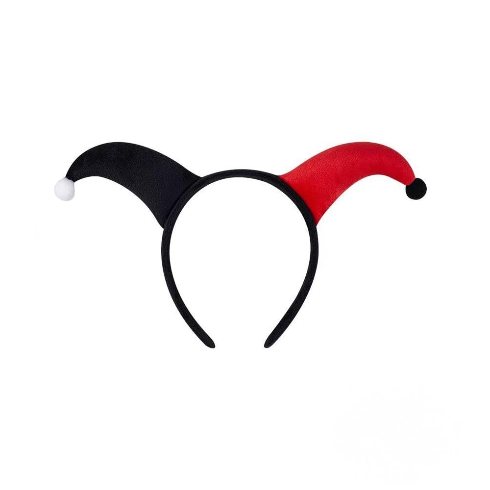 Zac's Alter Ego - Black & Jester Hat Bandeau - Noir/Rouge